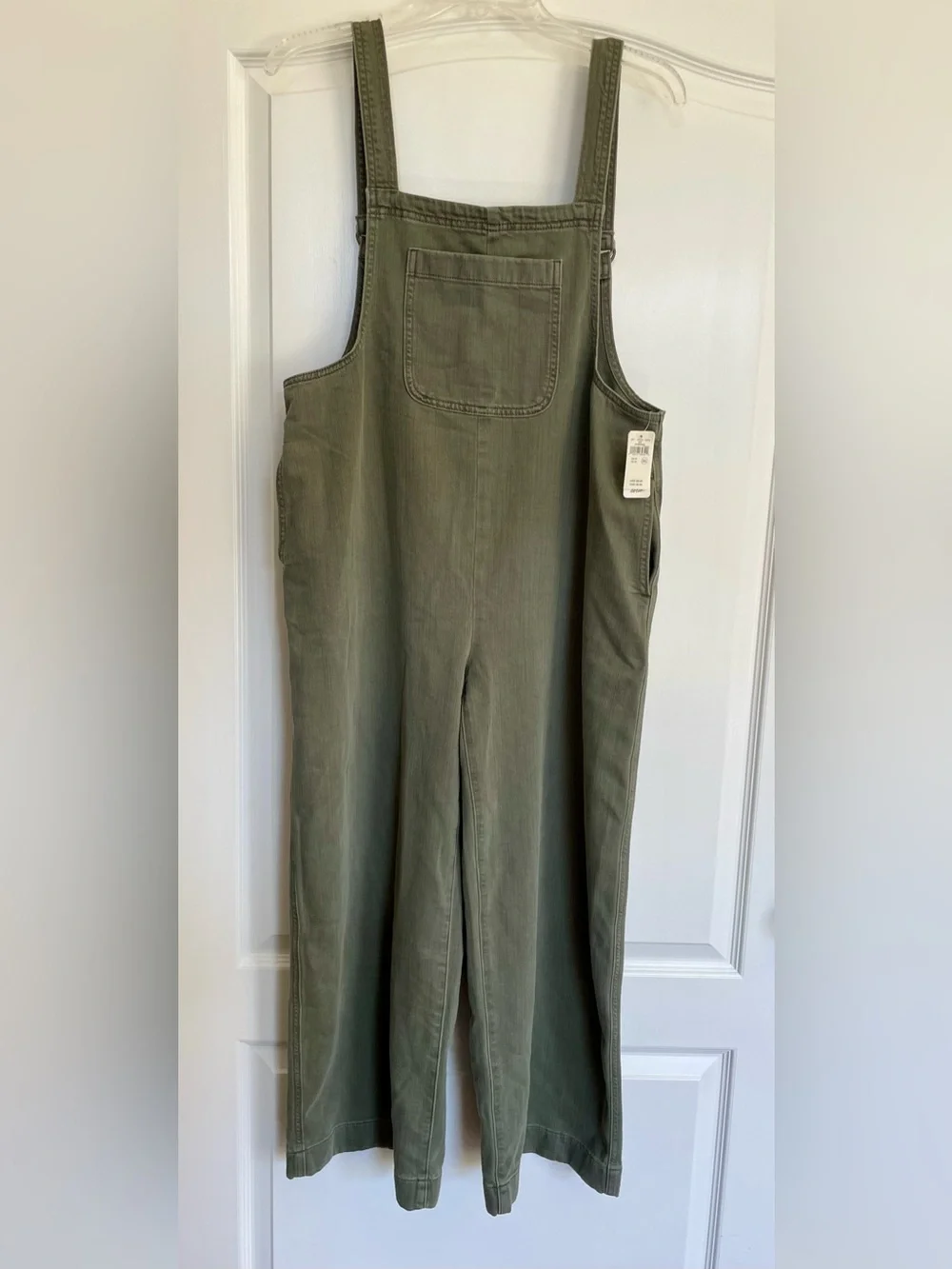 aerie Olive Green Women's Overalls - Picture 3 of 5